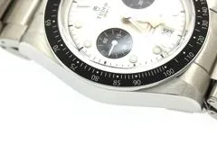 TUDOR チューダー 腕時計 2024年正規品 ブラックベイ クロノM79360N-0002 ホワイト/ブラック文字盤 スティール 自動巻き【472】SJ
