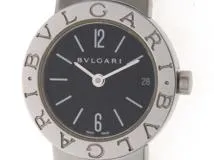 BVLGARI ブルガリ・ブルガリ BB23SSD SS ブラック文字盤 女性用