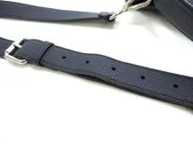 FENDI フェンディ ピーカブー アイシーユー トートバッグ ショルダーバッグ レザー ネイビー【473】