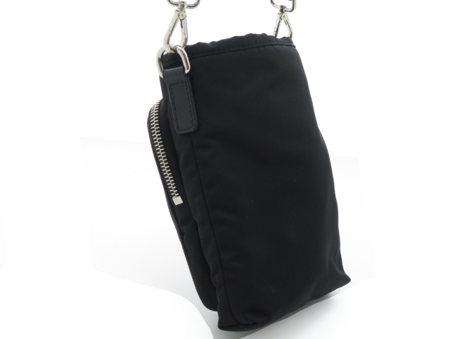 PRADA プラダ Re-Nylon スマートフォンケース ブラック ナイロン