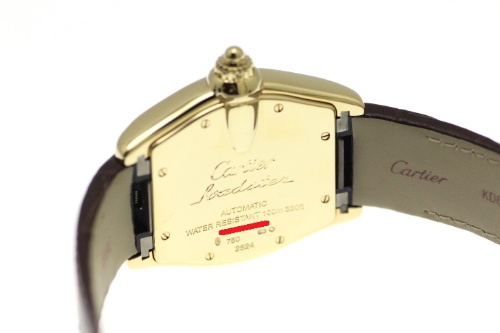 Cartier カルティエ 時計 メンズ ロードスター W62003V2 YG/革