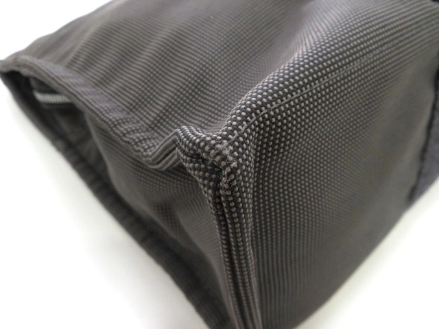 HERMES エルメス エールライントートMM トートバッグ キャンバス グレー【473】