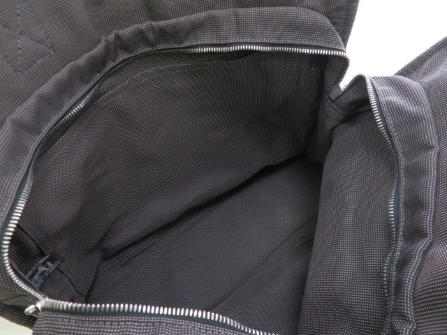 HERMES エルメス エールライントートMM トートバッグ キャンバス グレー【473】