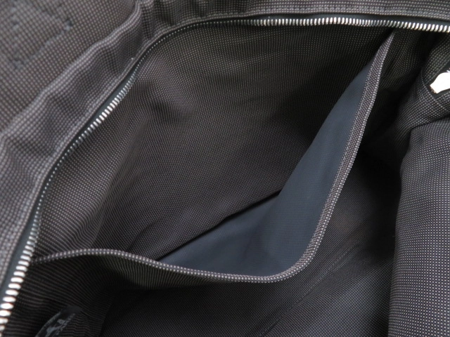 HERMES エルメス エールライントートMM トートバッグ キャンバス グレー【473】