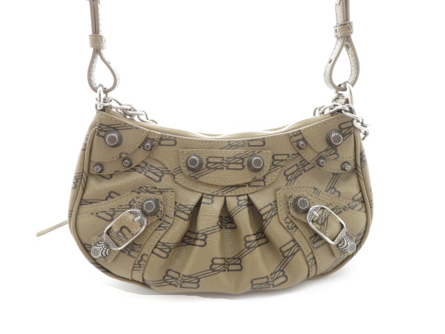 Balenciaga ベージュ ミニシティ　ゴールド Balenciaga ベージュ ミニシティ ゴールド luxury-women-balenciaga-used-