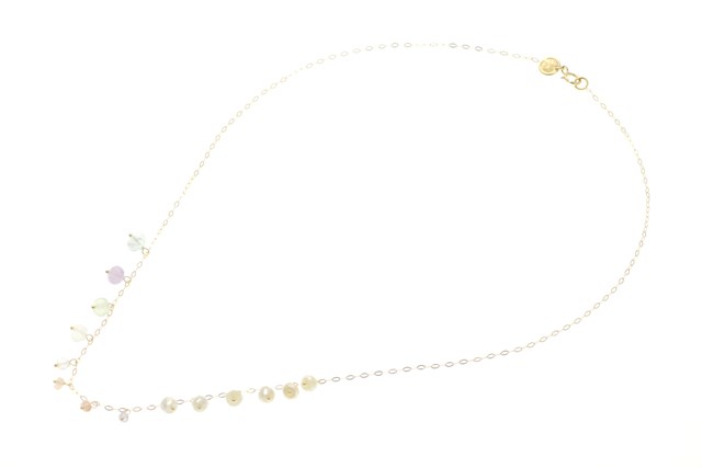 Sweet pea 華奢ネックレス Sweet Pea スイート ピー ジュエリー ネックレス K18 イエロー