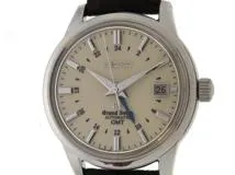 SEIKO セイコー グランドセイコー 9Sメカニカル GMT SBGM003 SS/革/アイボリー文字盤 自動巻き メンズ【432】  の購入なら「質」の大黒屋（公式）