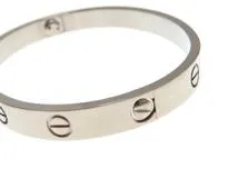 Cartier　カルティエ　ラブブレス　WG　16号　B6035400　ブレスレット【431】