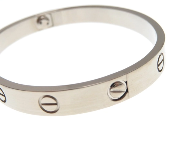 Cartier カルティエ ラブブレス WG 16号 B6035400 ブレスレット【431】