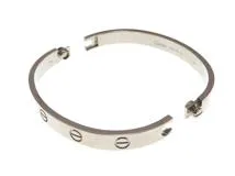 Cartier　カルティエ　ラブブレス　WG　16号　B6035400　ブレスレット【431】