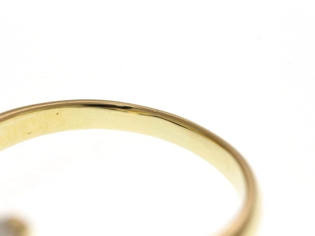 JEWELRY ノンブランド ジュエリー 指輪 リング K18 イエローゴールド ダイヤモンド 13.5号 3.8g【473】