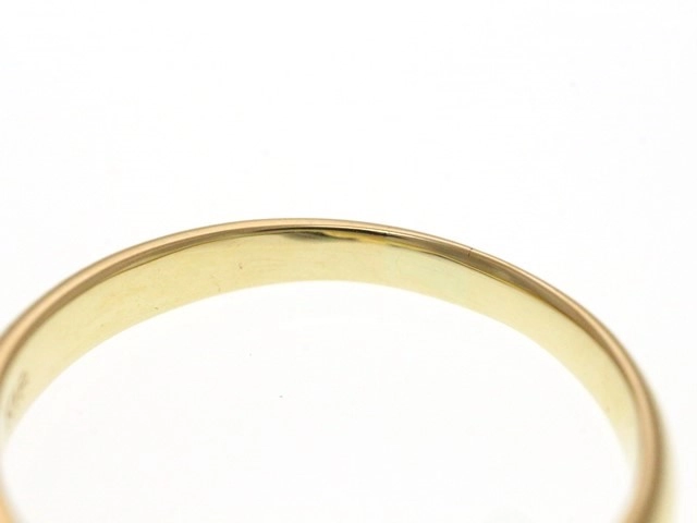 JEWELRY ノンブランド ジュエリー 指輪 リング K18 イエローゴールド ダイヤモンド 13.5号 3.8g【473】