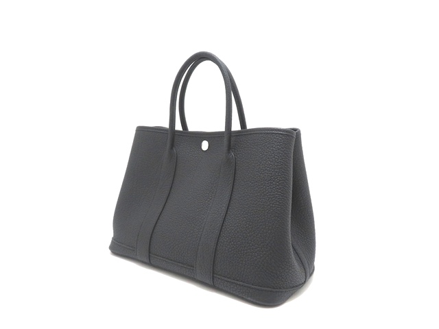 HERMES エルメス ガーデンパーティTPM ブラック ネゴンダ