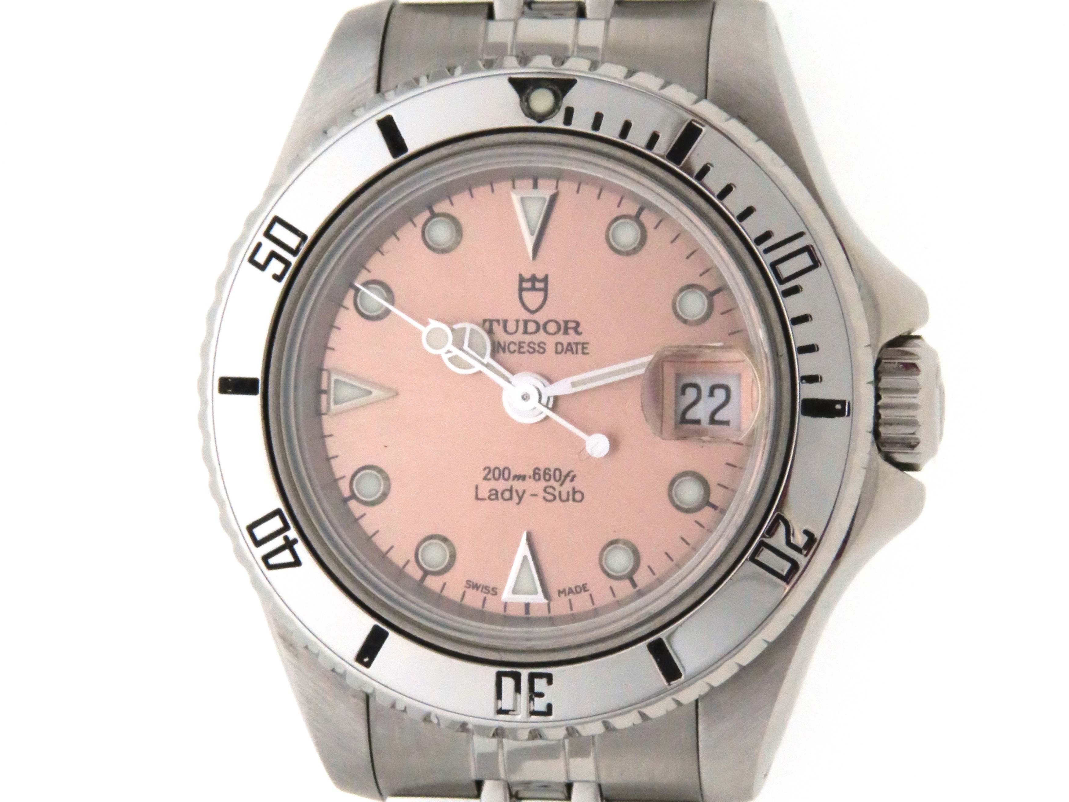 【TUDOR】チュードル プリンセスデイト 自動巻き 腕時計 ピンクダイアル チュードル オイスタープリンセス デイト SS ピンクダイアル