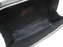 Berluti ベルルッティ クレスト テイクオフスモール ブラック PVC/レザー【430】2143000700773