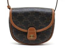 CELINE　セリーヌ　ショルダーバッグ　ミニブザス　タン　ＰＶＣ／カーフ　196702BZJ.04LU　2148103843396　【中古】【大黒屋】【200】