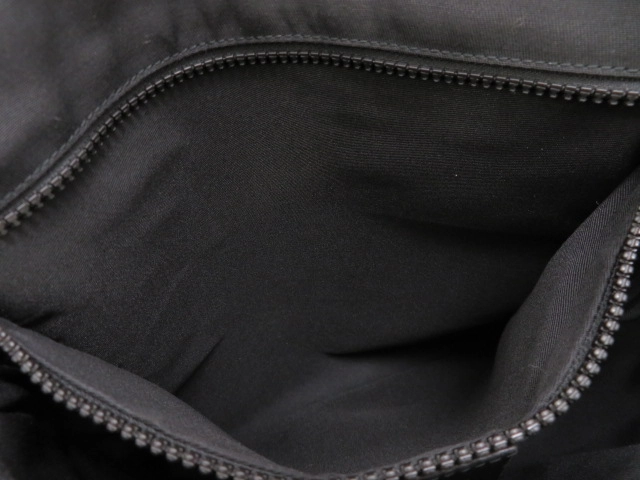 GUCCI グッチ GG ショルダーバッグ ナイロン レザー ブラック アウトレット【473】