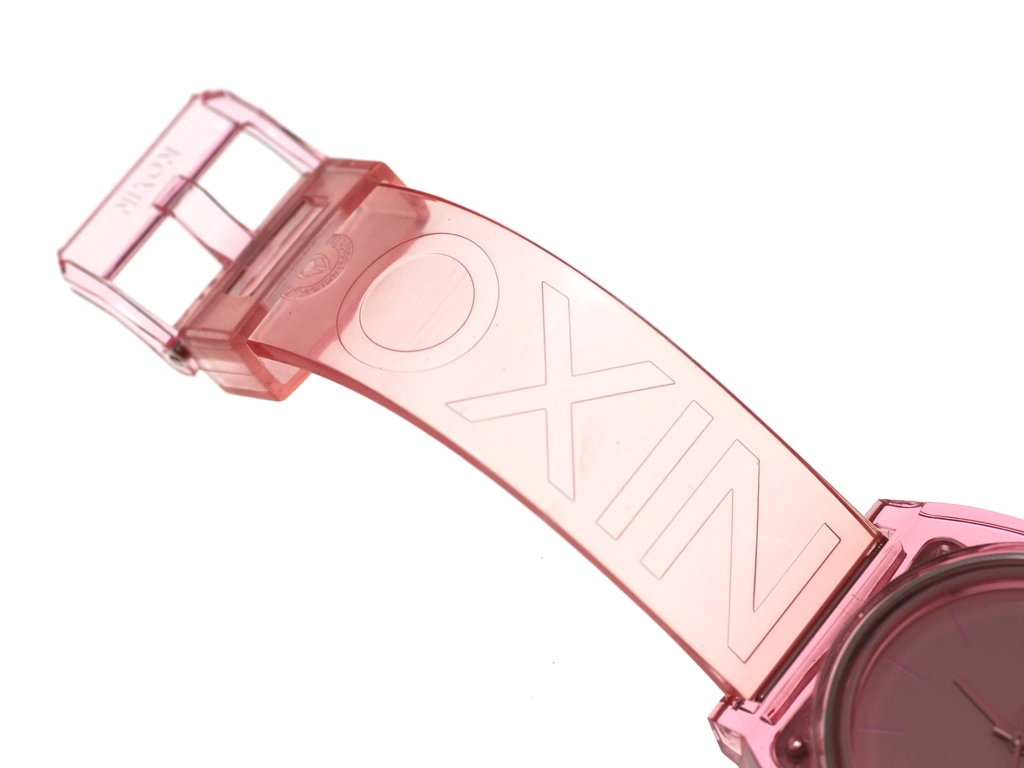 NIXON ニクソン 腕時計 TIME TELLER P A1193146 ステンレス/シリコーン ピンク文字盤 クオーツ【472】SJ