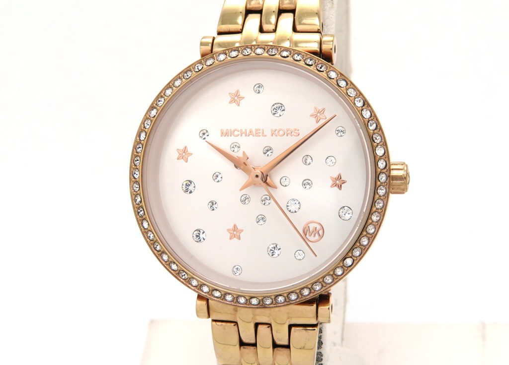 MICHAEL KORS マイケルコース MK-4997 クォーツ GP シルバー文字盤