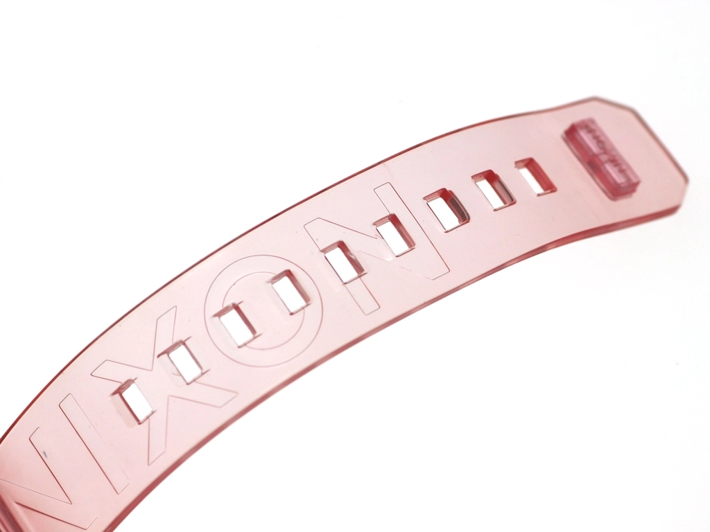 NIXON ニクソン 腕時計 TIME TELLER P A1193146 ステンレス/シリコーン ピンク文字盤 クオーツ【472】SJ