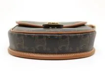 CELINE　セリーヌ　ショルダーバッグ　ミニブザス　タン　ＰＶＣ／カーフ　196702BZJ.04LU　2148103843396　【中古】【大黒屋】【200】