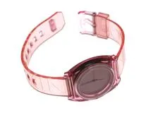 NIXON ニクソン 腕時計 TIME TELLER P A1193146 ステンレス/シリコーン ピンク文字盤 クオーツ【472】SJ