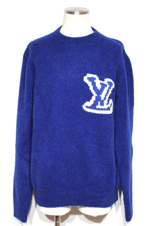 ルイヴィトン　メンズシャツ　ウールクルーネック　シャツ ルイヴィトン メンズシャツ ウールクルーネック シャツ