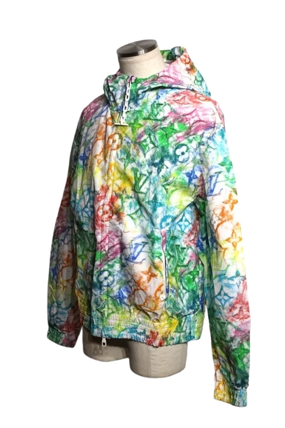 LOUIS VUITTON ルイヴィトン 衣類 パステルカラー ウィンドブレーカー メンズ52 ナイロン RM211M ZMM HKB04W