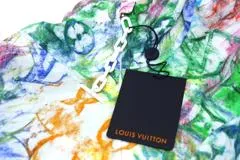LOUIS VUITTON ルイヴィトン 衣類 パステルカラー ウィンドブレーカー メンズ52 ナイロン RM211M ZMM HKB04W
