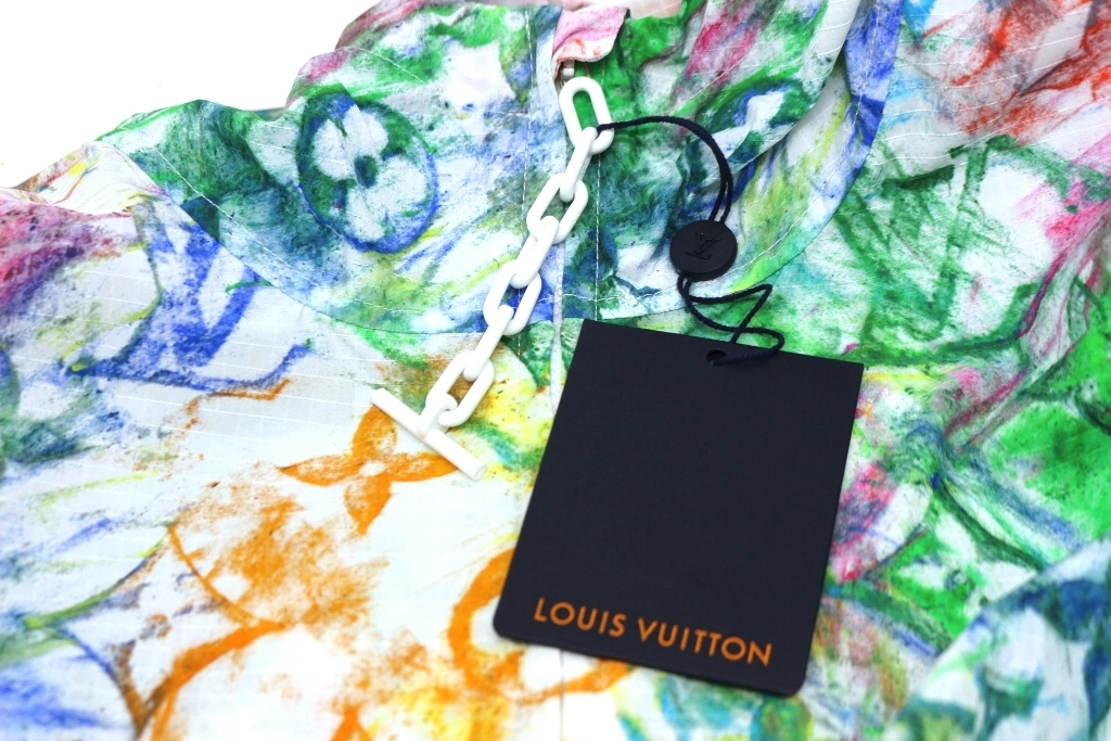LOUIS VUITTON ルイヴィトン 衣類 パステルカラー ウィンドブレーカー メンズ52 ナイロン RM211M ZMM HKB04W