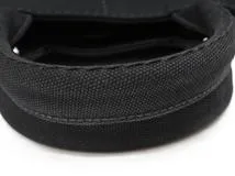 PRADA　プラダ　　カナパＭ　ブラック　キャンバス　サフィアーノ　BN2642【431】2148103757945