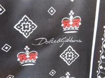 DOLCE & GABBANA　ドルチェ＆ガッバーナ　パンツ　メンズ 46　ブラック　レッド　ホワイト　ポリエステル　（2143200469869）　【432】