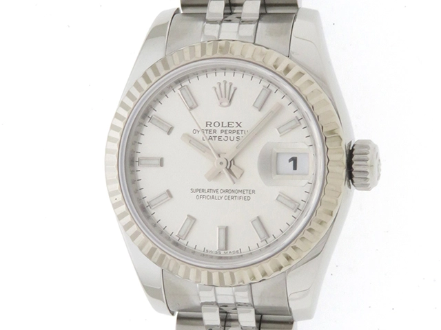 ロレックス ROLEX 179174 Z番(2006年頃製造) ホワイト レディース 腕時計