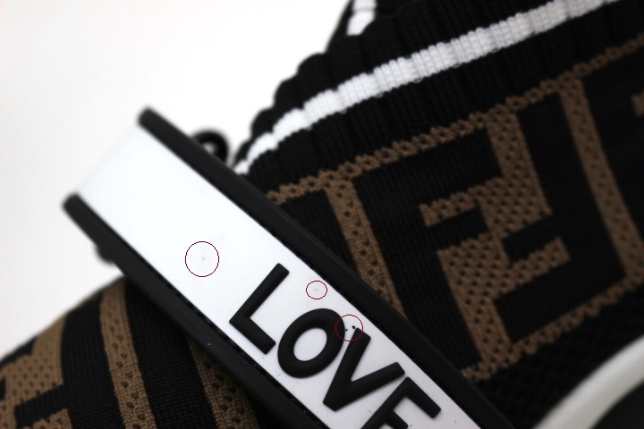 FENDI フェンディ スニーカー レディース36 約23cm ブラック ブラウン