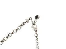 GUCCI　グッチ　ネックレス　BOSCO&ORSOハートタグ　SV/色石/14.2g　1406198　2148103907050【437】