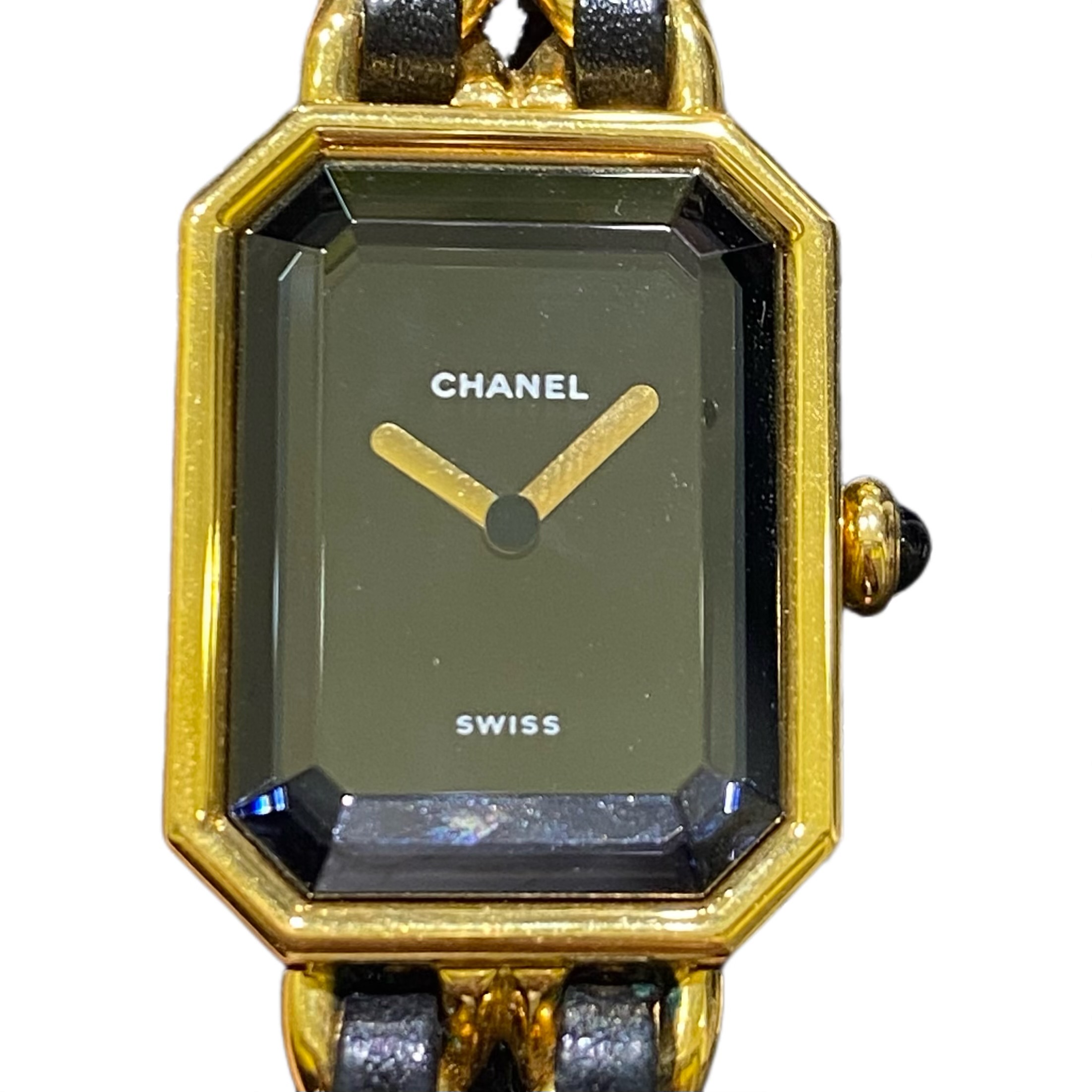 CHANEL シャネル プルミエールM H0001 GP/レザー クォーツ 2148103704246 【208】 の購入なら「質」の大黒屋（公式）