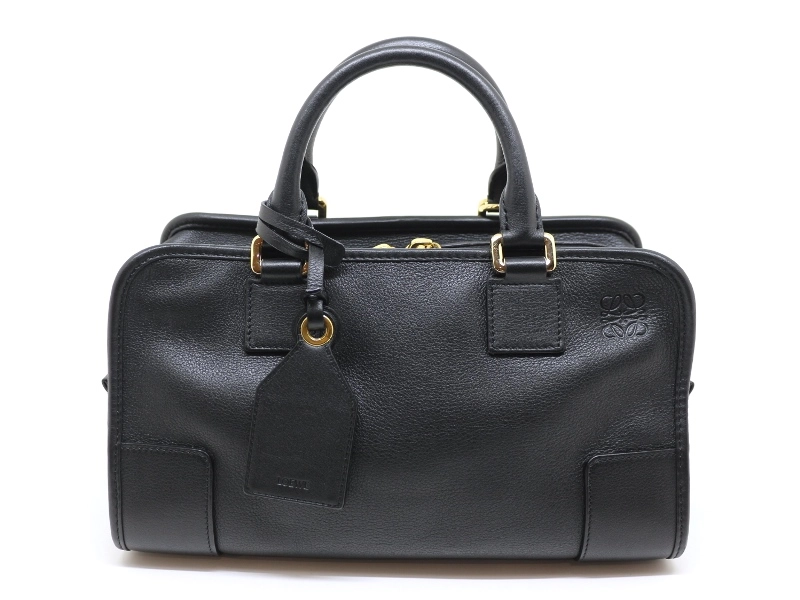 LOEWE ロエベ アマソナ28マルチプリケーション ブラック/チャ