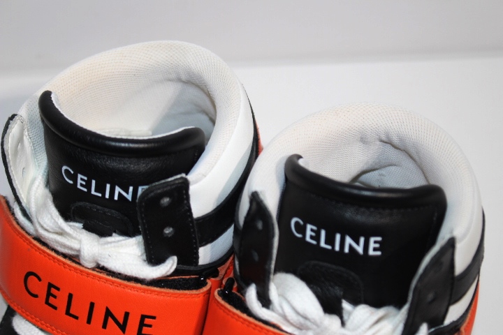 CELINE セリーヌ CT-03 ベルクロストラップ付き ハイスニーカー