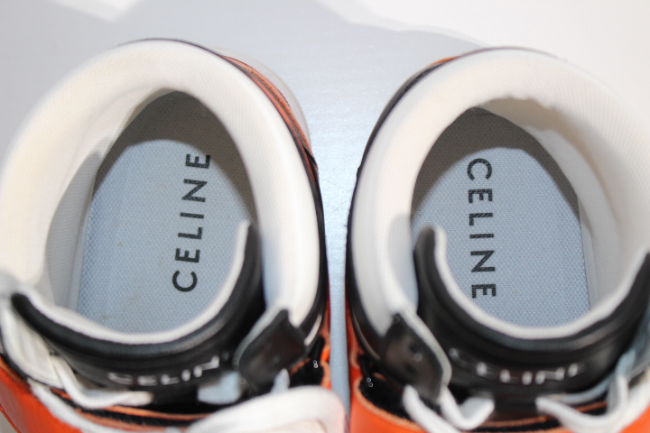 CELINE セリーヌ CT-03 ベルクロストラップ付き ハイスニーカー