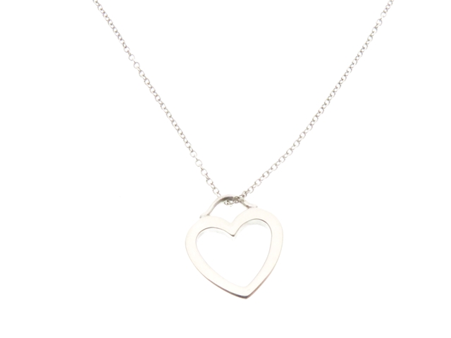 ティファニー　ネックレス　2点セット オープンハートネックレス＆ピアスセット シルバー ヴィンテージ