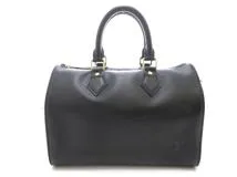 LOUIS VUITTON ルイヴィトン スピーディ25 ハンドバッグ ミニボストンバッグ エピ ノワール M43012【473】