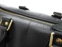 LOUIS VUITTON ルイヴィトン スピーディ25 ハンドバッグ ミニボストンバッグ エピ ノワール M43012【473】