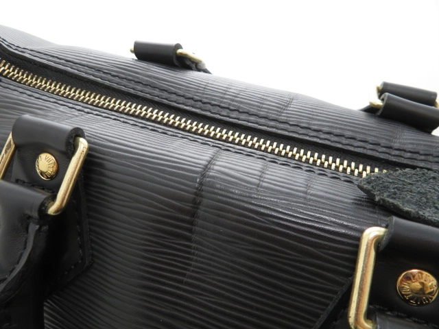 LOUIS VUITTON ルイヴィトン スピーディ25 ハンドバッグ ミニボストンバッグ エピ ノワール M43012【473】