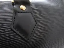 LOUIS VUITTON ルイヴィトン スピーディ25 ハンドバッグ ミニボストンバッグ エピ ノワール M43012【473】