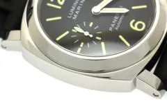 PANERAI パネライ 2013年並行品 ルミノール マリーナ PAM00104 ブラック文字盤 スティール/ラバー 自動巻き【472】SJ