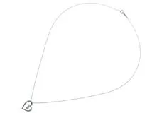 4℃　ヨンドシー　ネックレス　K18WG　D　約2.8g【431】2121000009850