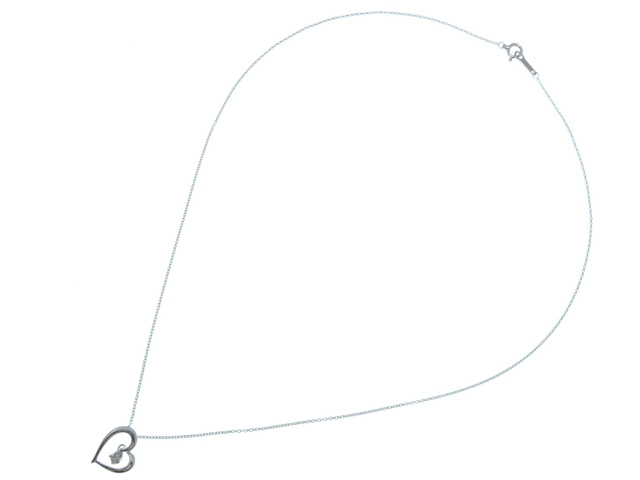 4℃ ヨンドシー ネックレス K18WG D 約2.2g【431】2121000009850