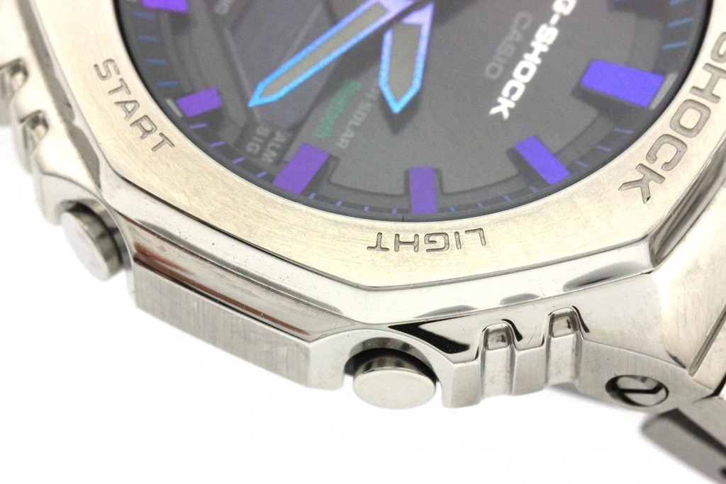 CASIO カシオ 腕時計 G-SHOCK FULL METAL GM-B2100PC-1AJF ブラック/デジタル文字盤 スティール 電波時計 【472】SJ