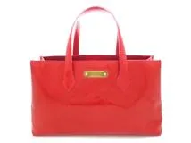 LOUIS VUITTON ルイヴィトン ハンドバッグ ウィルシャーPM ローズポップ ヴェルニ M93643【473】