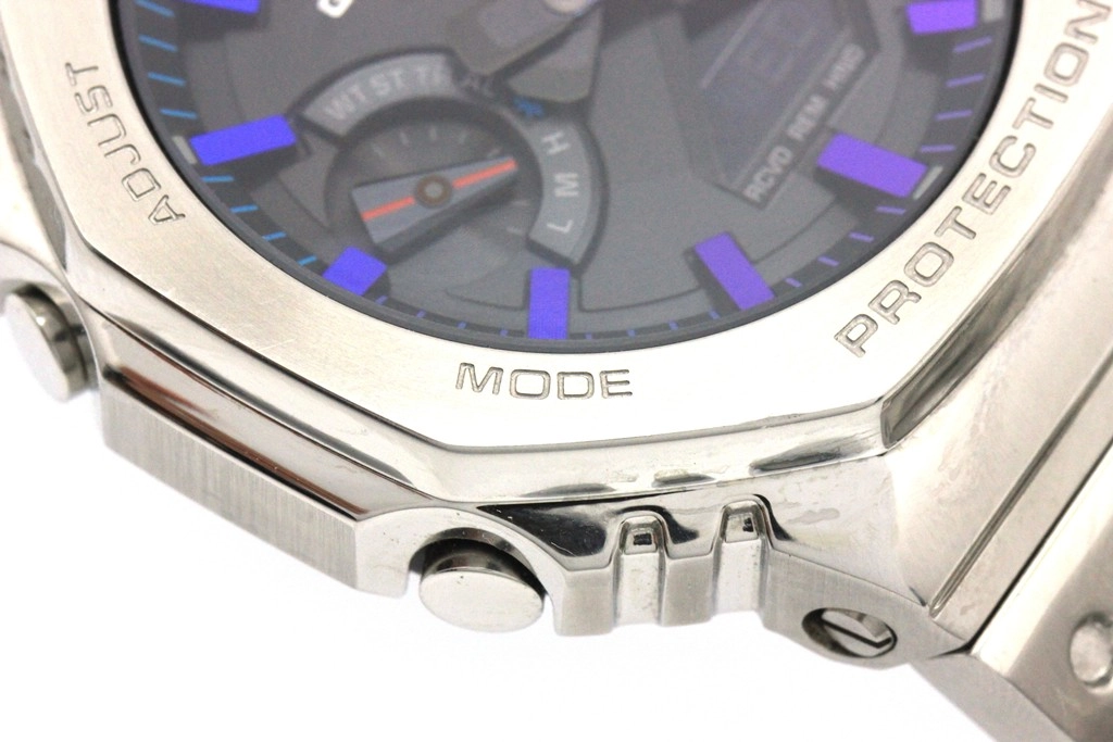 CASIO カシオ 腕時計 G-SHOCK FULL METAL GM-B2100PC-1AJF ブラック/デジタル文字盤 スティール 電波時計 【472】SJ